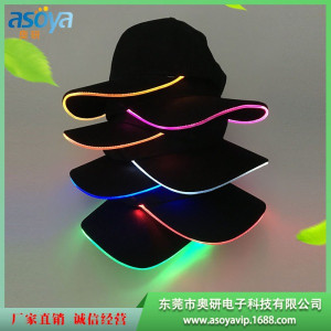 RGB led Hat Cap Men Woman LED Light - Image 2