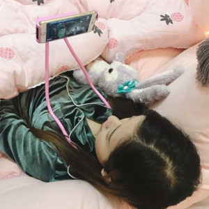 Mobile Phone Holder Hanging Neck Lazy Cellphone Mount Accessories Adjustable 360 Degree