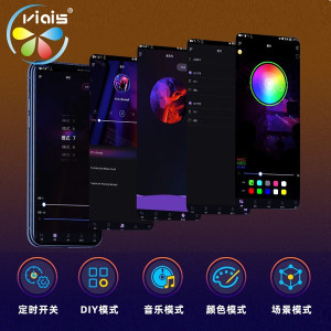 Light Smart Fairy  Bluetooth Light Strip Festoon Home Wall RGB - Image 3