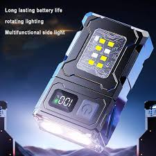 Multifunctional COB Flashlight Ajustable Angle LED Portable
