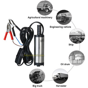 DC 12V 2m3/h Submersible Solar Pump Screw Water Deep Well Hole Farm Agriculture Irrigation 100% Copper Wire