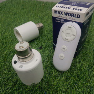 Wireless Remote Lamp Holder Easy Plug & Play Light Control - Image 2