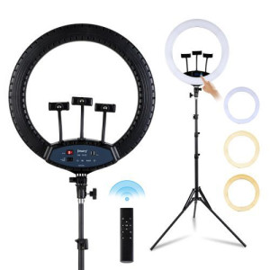 Jmary FM 18R 18-inch Selfie Ring Light