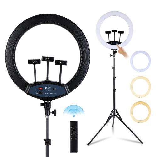 Jmary FM 18R 18-inch Selfie Ring Light